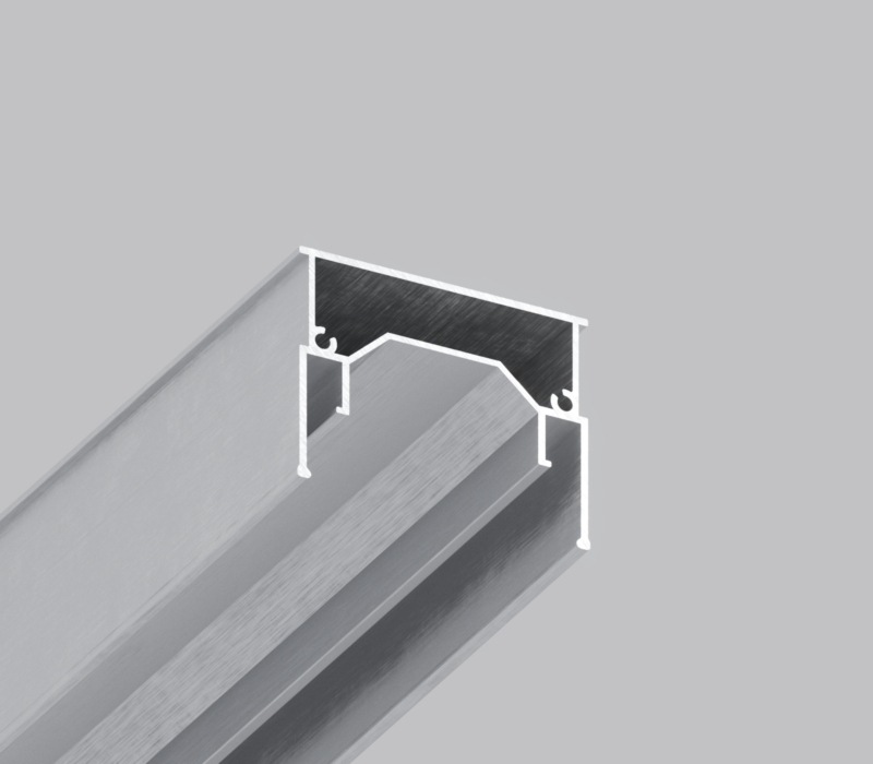 06-8 PROFIL LED «LINIA ŚWITLNA» Z KLOSZEM 47MM