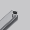 06-13 PROFIL LED «LINIA ŚWIETLNA» Z KLOSZEM 25MM