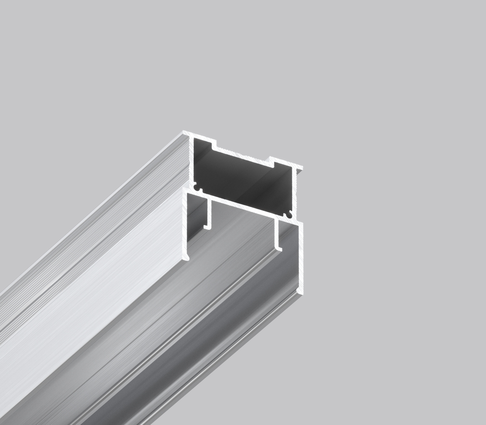 06-19 PROFIL LED «LINIA ŚWIETLNA» Z KLOSZEM 33MM