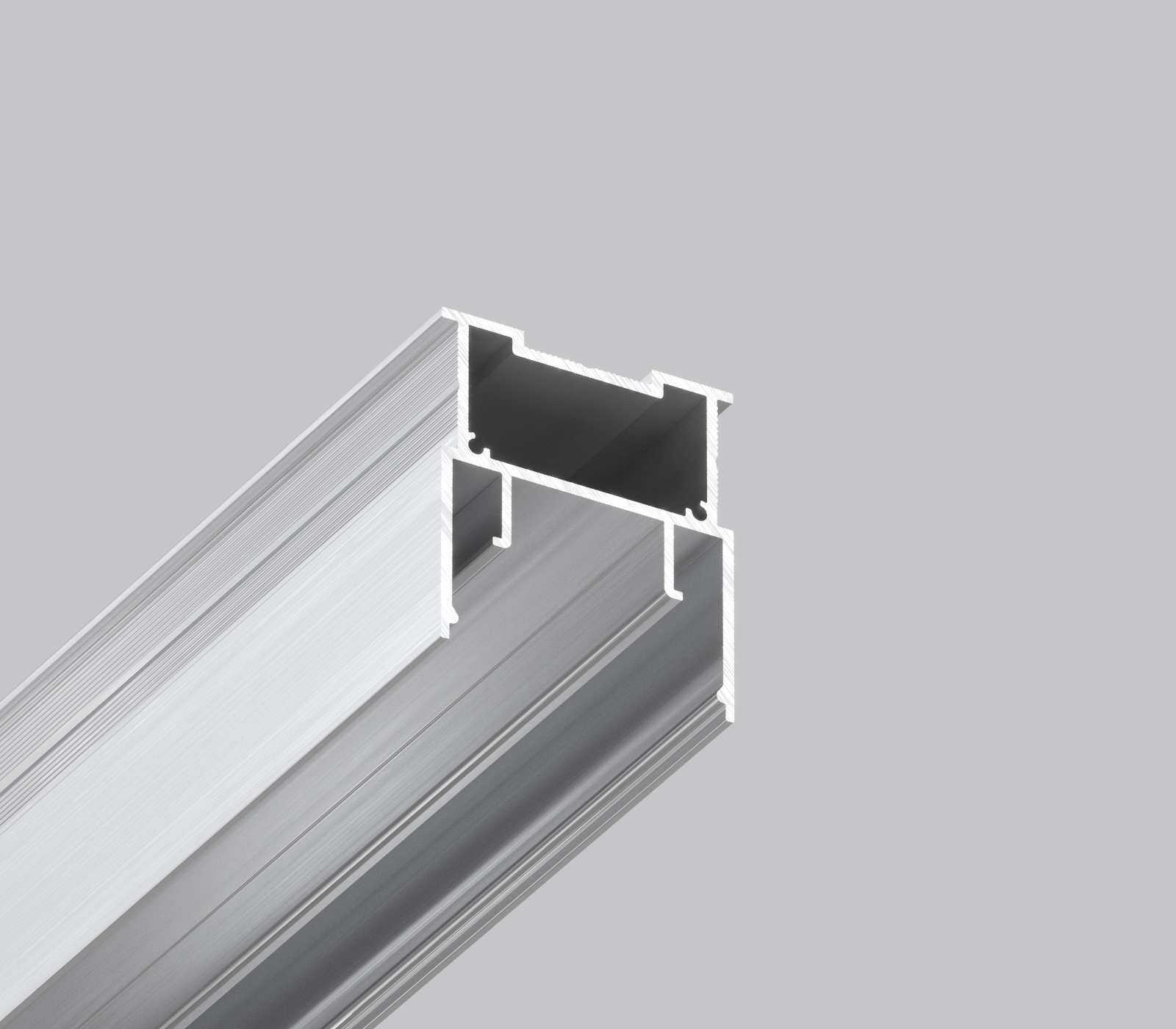 06-19 DEEP PROFIL LED «LINIA ŚWIETLNA» Z KLOSZEM 33MM