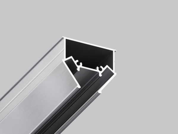 06-20 PRO PROFIL LED "LINIA ŚWIETLNA" Z KLOSZEM 12MM