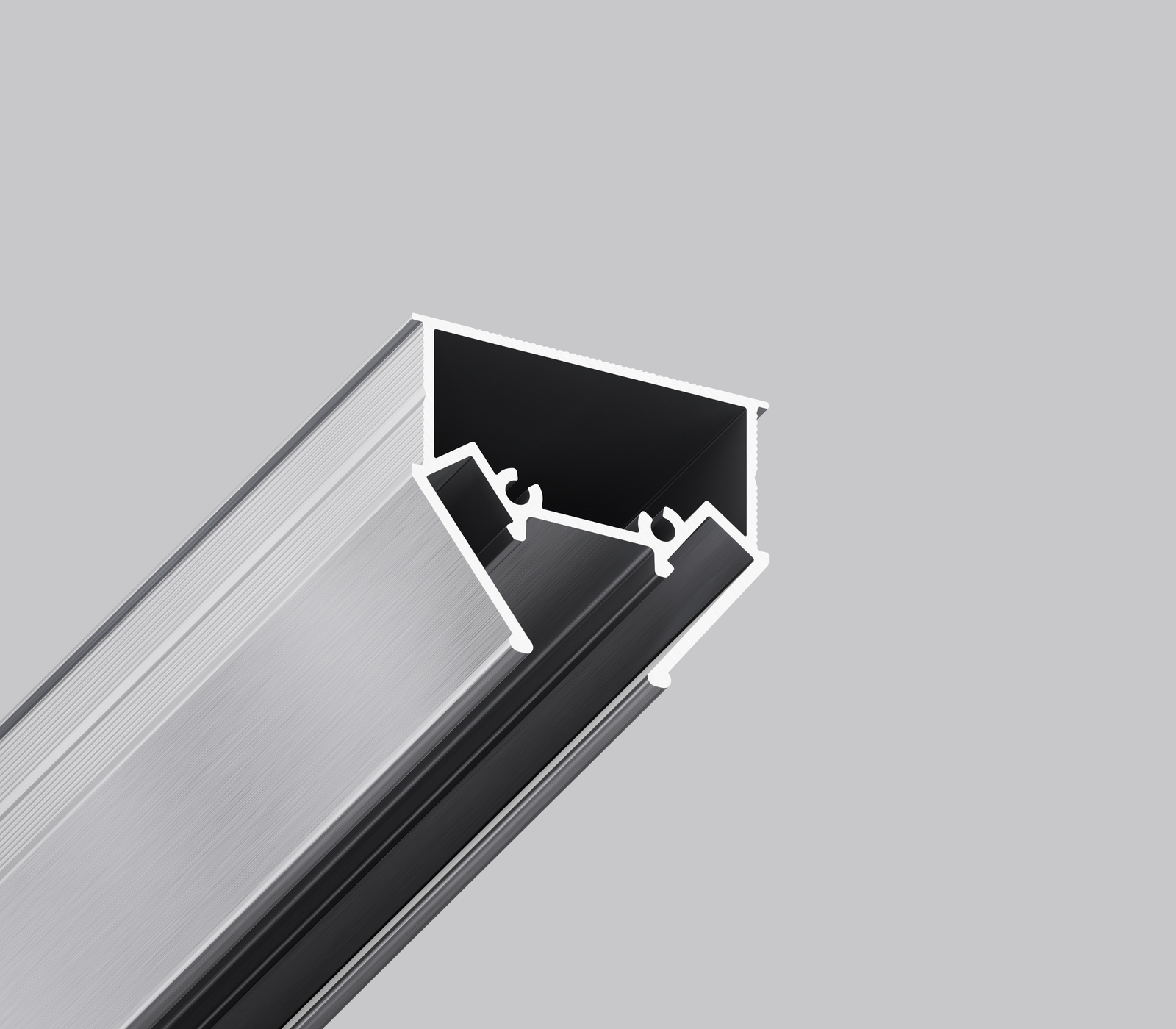 06-20 PRO PROFIL LED "LINIA ŚWIETLNA" Z KLOSZEM 12MM