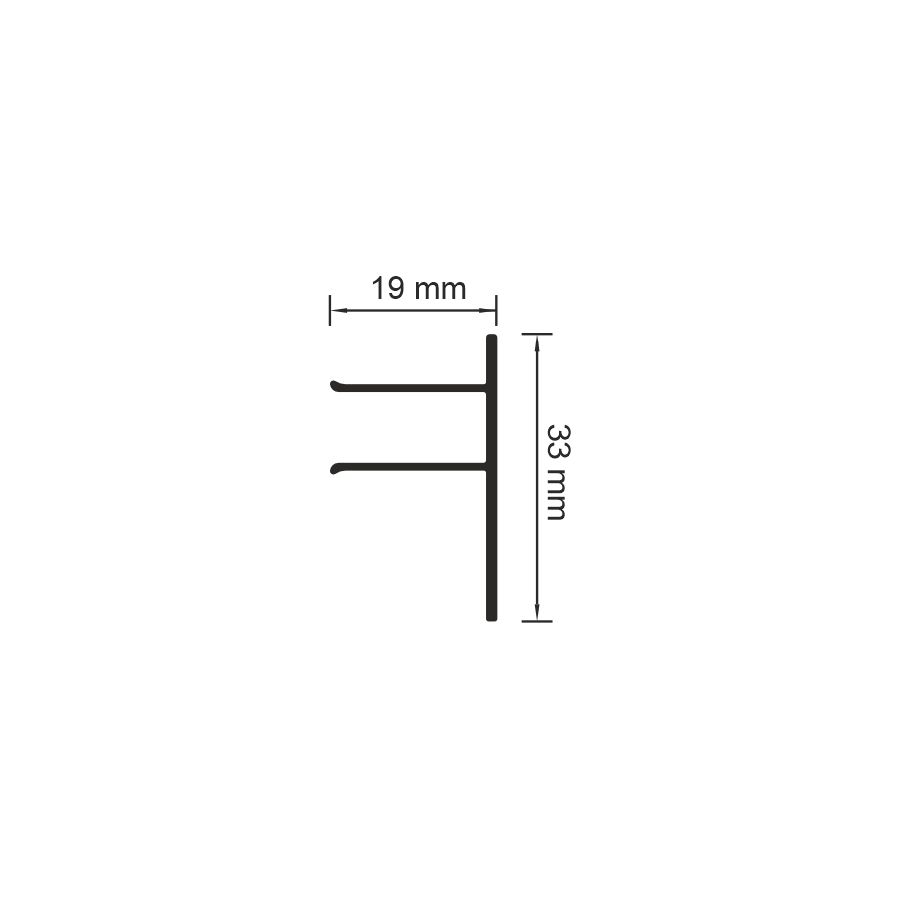 07-0 PRO PROFIL MASKUJĄCY 33MM