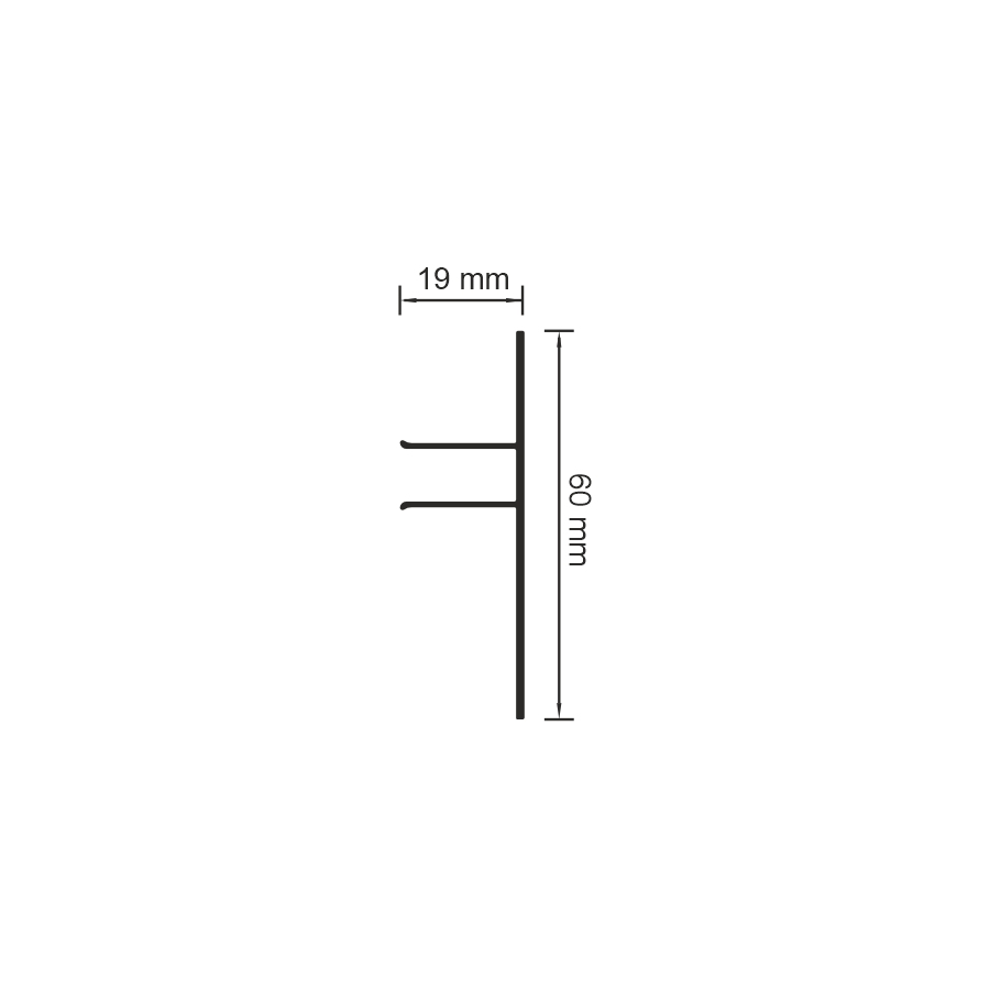 07-01 PRO PROFIL MASKUJĄCY 60MM