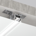 06-19 PROFIL LED «LINIA ŚWIETLNA» Z KLOSZEM 33MM