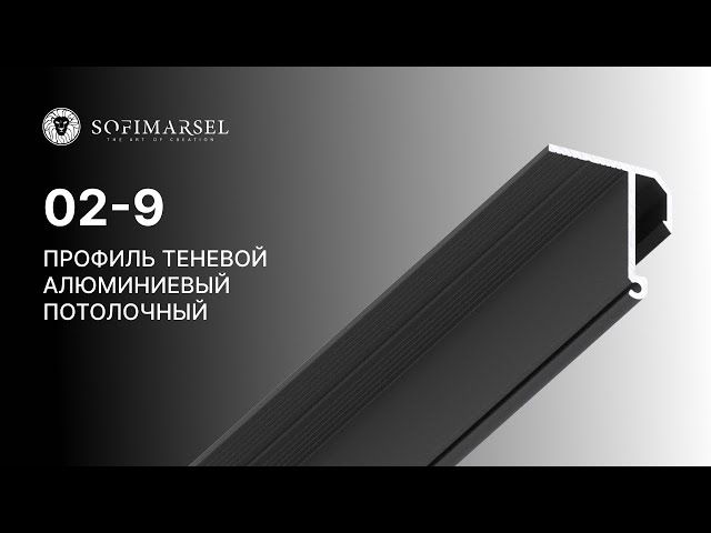 02-9 PROFIL «CIEŃ» 5ММ (SUFITOWY)