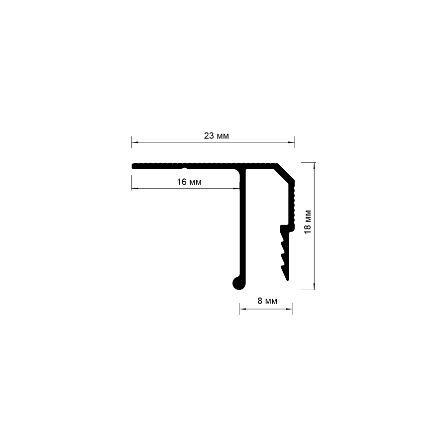 02-8 LIGHT PROFIL PODSTAWOWY (SUFITOWY)