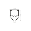 03-3 PROFIL SEPARATOR «CIEŃ»