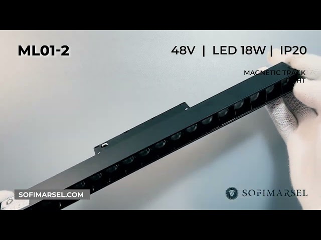 ML01-2/ML01-4 LAMPA MAGNETYCZNA SZYNOWA
