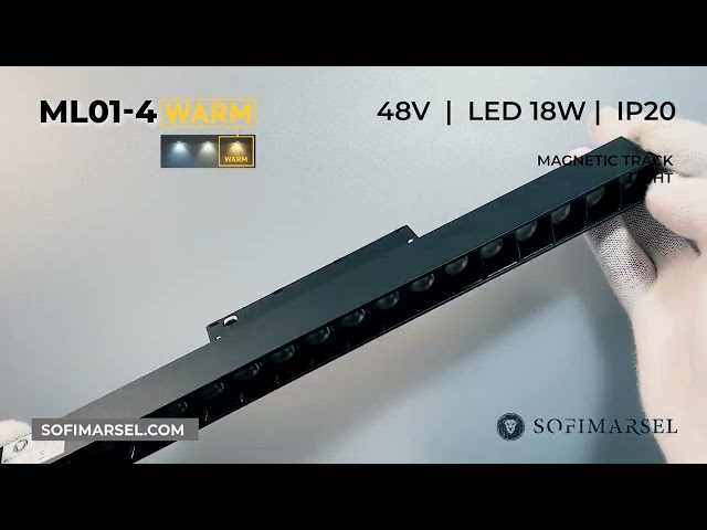 ML01-2/ML01-4 LAMPA MAGNETYCZNA SZYNOWA