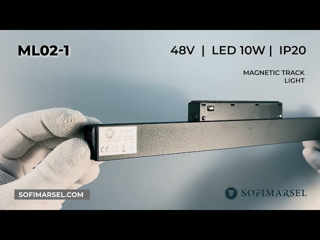 ML02-1/ML02-3 LAMPA MAGNETYCZNA SZYNOWA