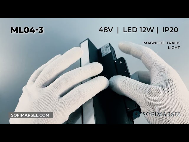 ML04-3 LAMPA MAGNETYCZNA SZYNOWA
