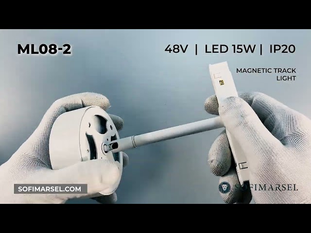 M08-1/M08-2 LAMPA MAGNETYCZNA SZYNOWA