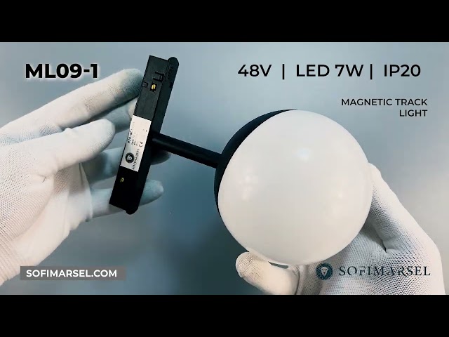 ML09-1 LAMPA MAGNETYCZNA SZYNOWA