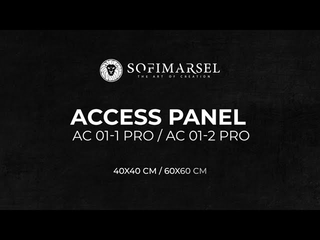 AC01-1 PRO ACCESS PANEL SOFIMARSEL