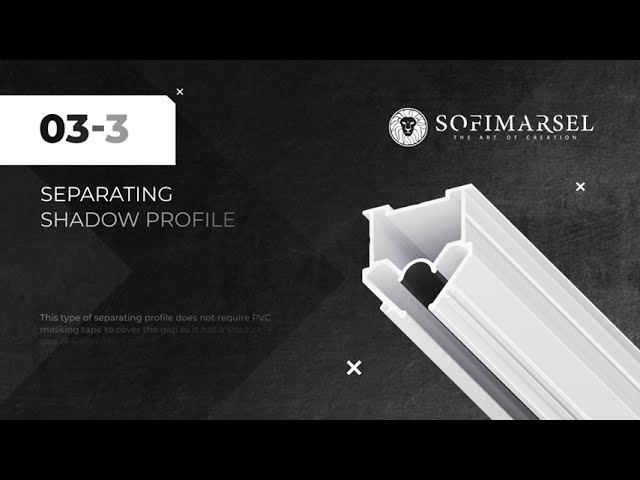 03-3 PROFIL SEPARATOR «CIEŃ»