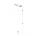 ML07 LAMPA MAGNETYCZNA SZYNOWA