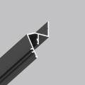 01-14 PROFIL «CIEŃ» 10MM (PRZYŚCIENNY)